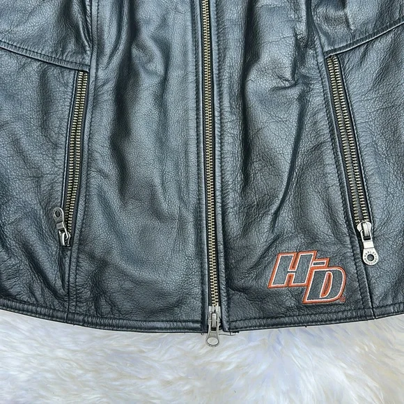 Leather Harley Davidson jacket small - Picture 2 of 5
